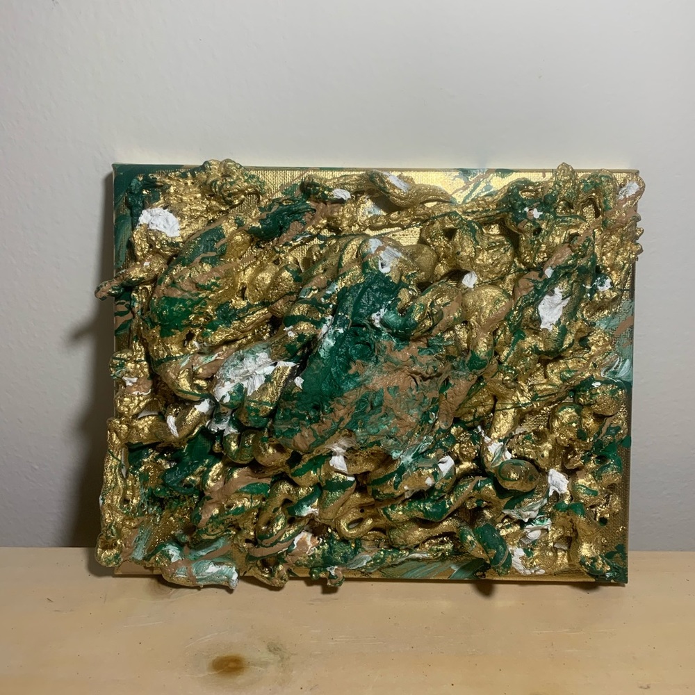 Textured 3d small Painting Art